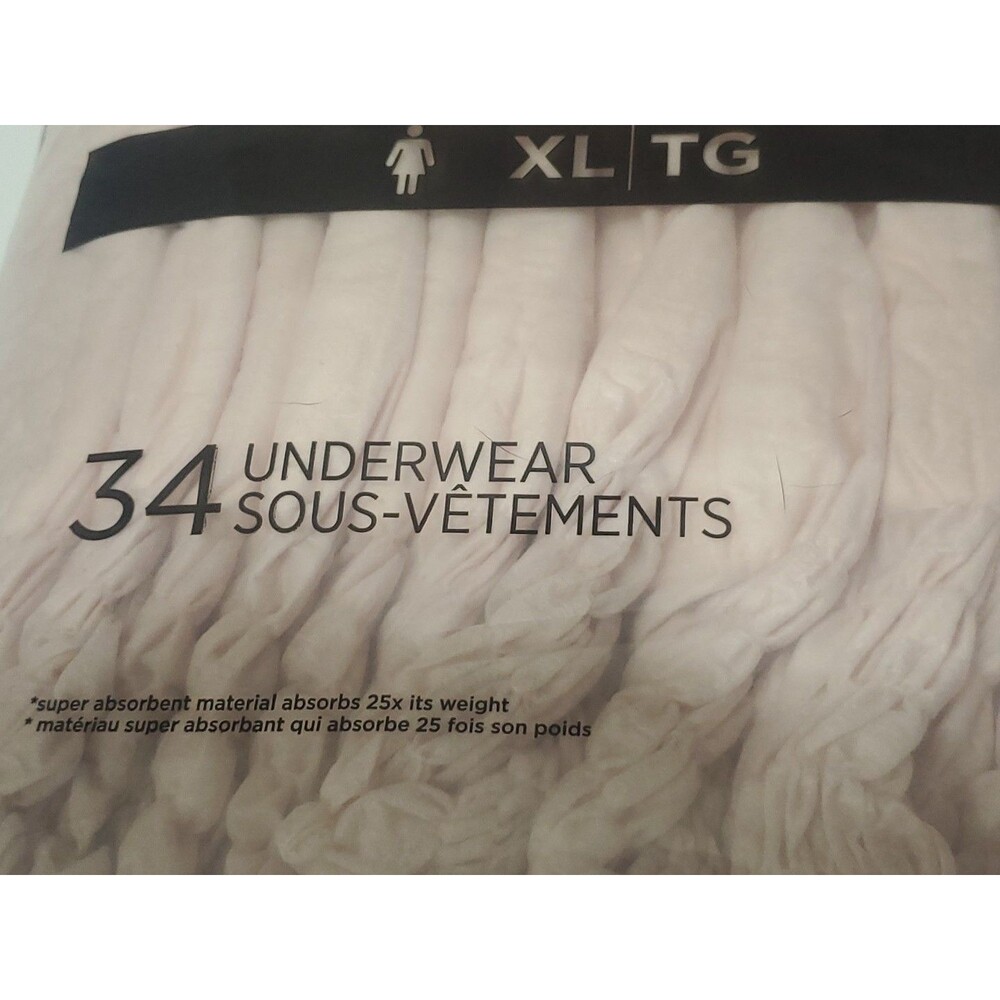 Depend Fresh Protection Women Max Absorbency Disposable Underwear, XL 34 Ct - Picture 2 of 10